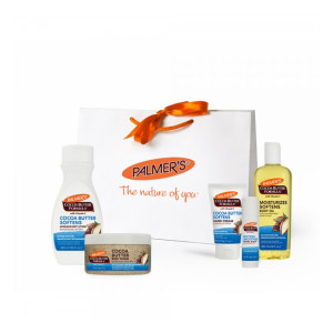 Palmer's Комплект продукти с какаово масло за тяло и ръце + луксозен подаръчен плик