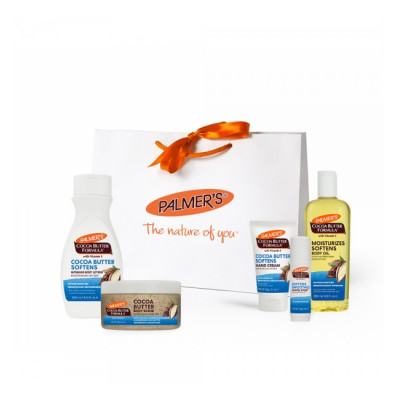 Palmer's Комплект продукти с какаово масло за тяло и ръце + луксозен подаръчен плик