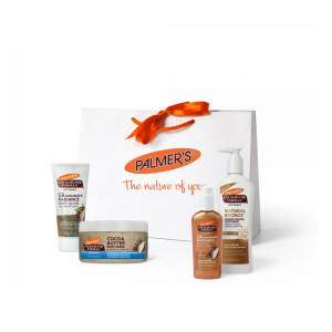 Palmer's Комплект продукти за бронзов тен и блестяща кожа + луксозен подаръчен плик