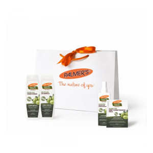 Palmer's Комплект продукти със зехтин за коса + луксозен подаръчен плик