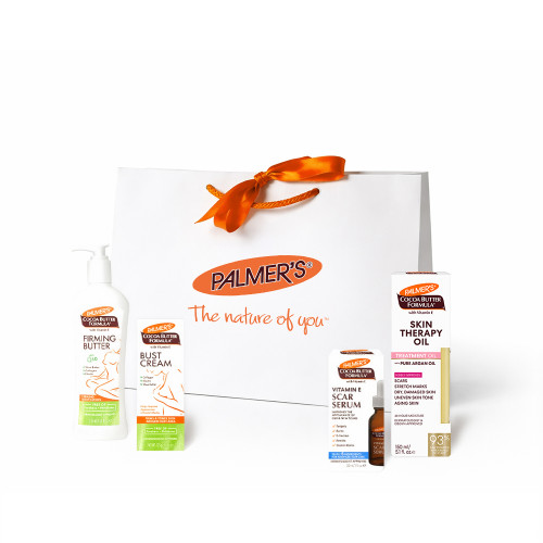 Palmer's Комплект за след раждане против стрии + луксозен подаръчен плик Palmer's Комплект за след раждане против стрии + луксозен подаръчен плик