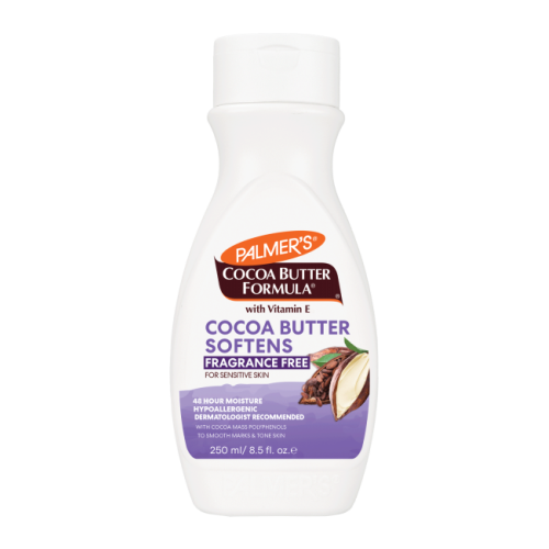 PALMER'S ЛОСИОН ЗА ТЯЛО С КАКАОВО МАСЛО И ВИТАМИН Е БЕЗ АРОМАТ 250 МЛ.
